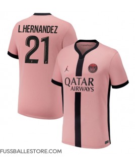 Günstige Paris Saint-Germain Lucas Hernandez #21 3rd trikot 2024-25 Kurzarm